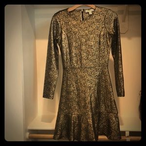 Michael Kors Gold & Black Dress